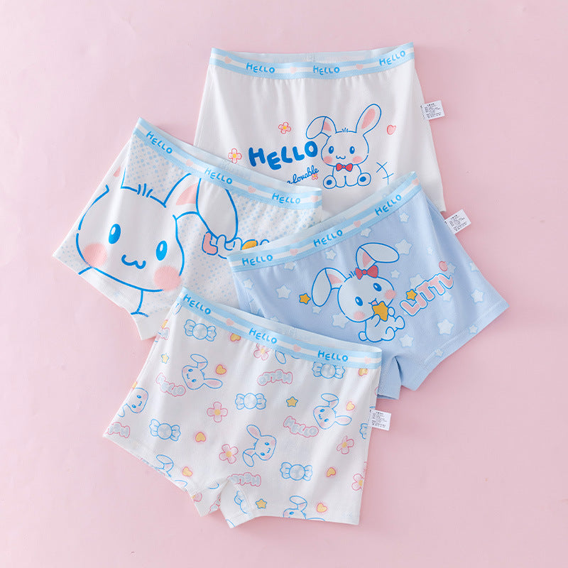 SB26030204女童內褲純棉A類棉兒童短褲女孩小童平角褲不夾屁股夏季薄款