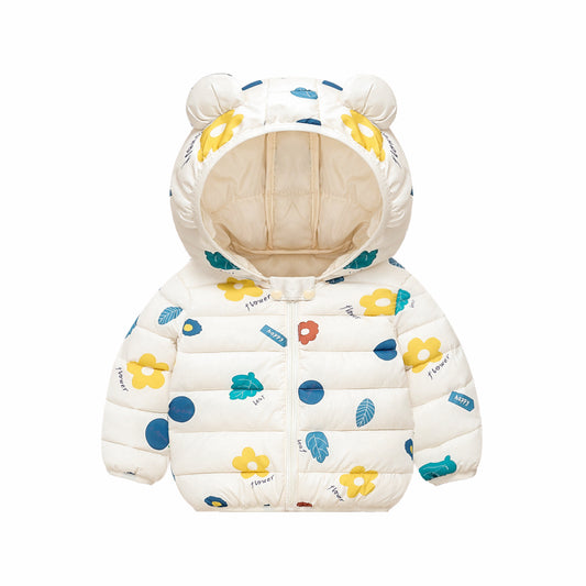 Z25120103童裝兒童棉衣寶寶棉服男童女童秋冬季保暖裙子外套嬰兒冬裝上衣