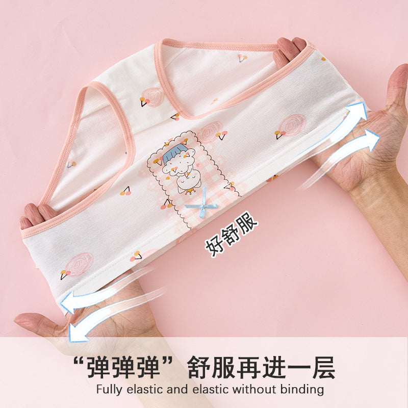 SB26030201兒童內褲女童純棉
A類棉三角褲女孩小童中大童不夾屁屁