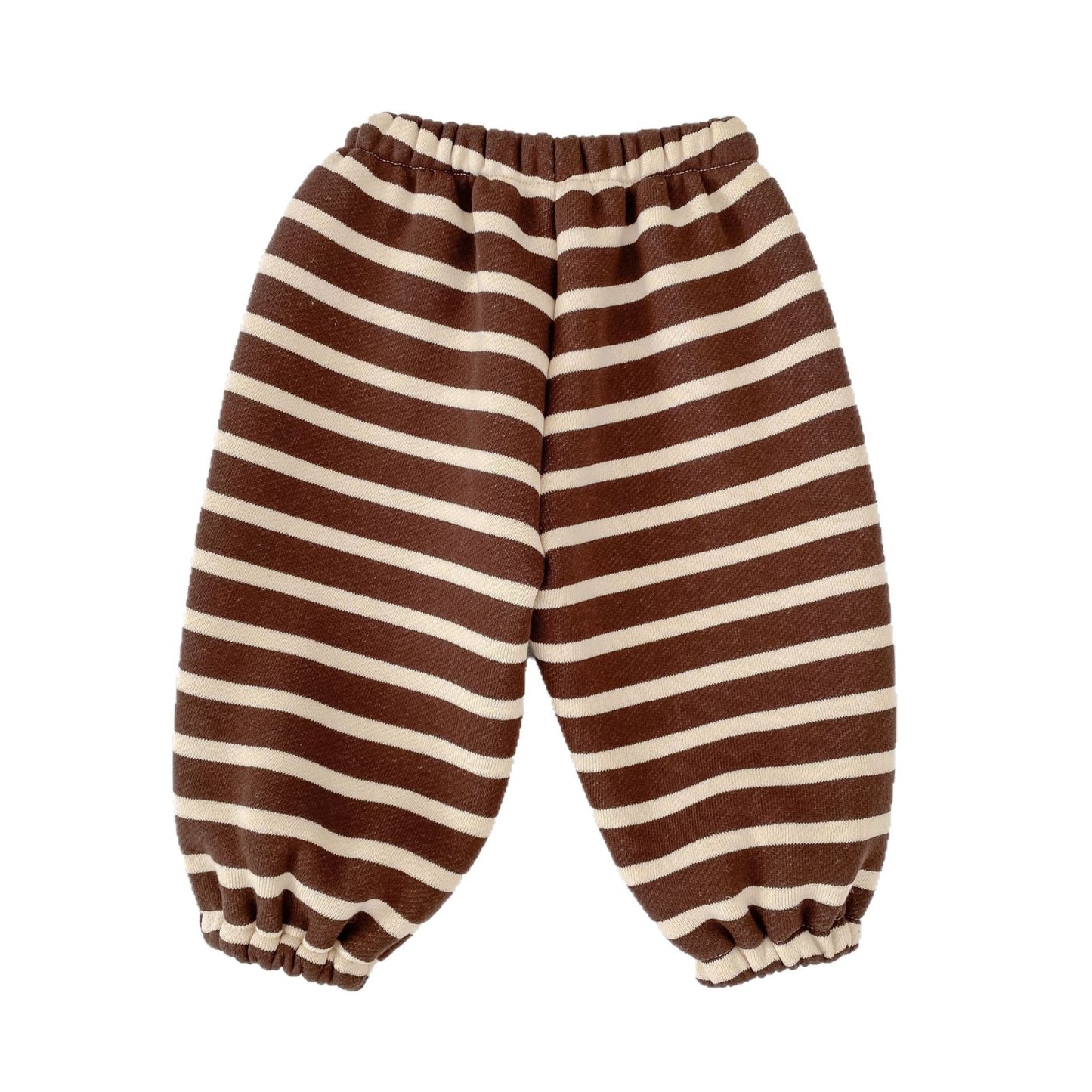 GK25121806冬季加厚嬰童褲子百搭休閒衛褲高克重加絨寶寶韓條紋長褲(➡️2件或2套起,廠商才有出貨)(可以混搭開頭GK商品)