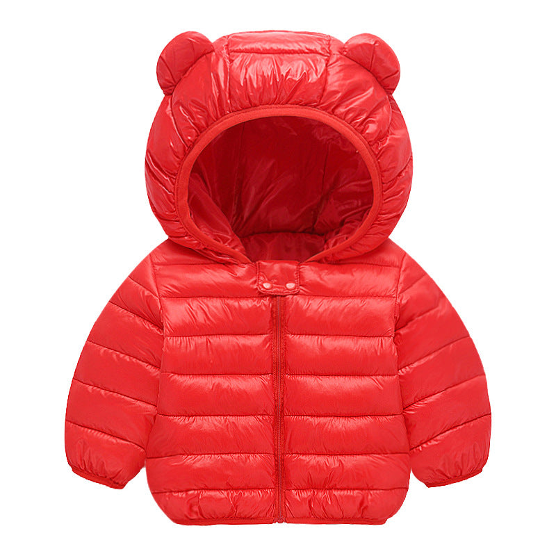 Z25120103童裝兒童棉衣寶寶棉服男童女童秋冬季保暖裙子外套嬰兒冬裝上衣