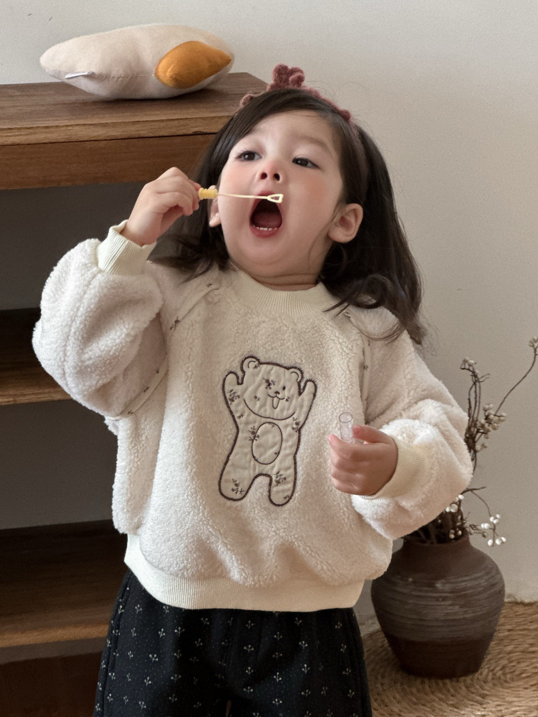 GN26012716兒童服裝秋冬季2025新款韓版童裝小寶寶衣服女童加厚衛衣褲子套裝