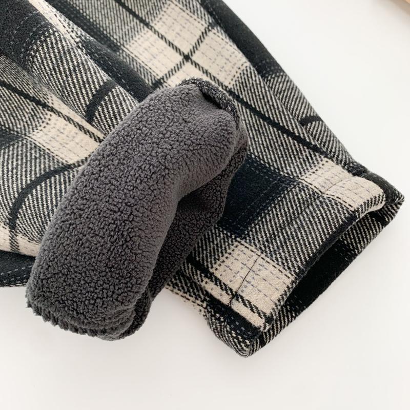 Z26010115兒童褲子秋冬2025年新寶寶加厚洋氣休閒褲加絨秋冬裝兒童運動褲