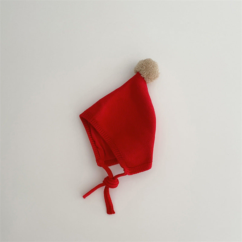 Z26010239秋季韓國兒童帽子冬季新款洋氣針織男童女童寶寶護耳帽批發