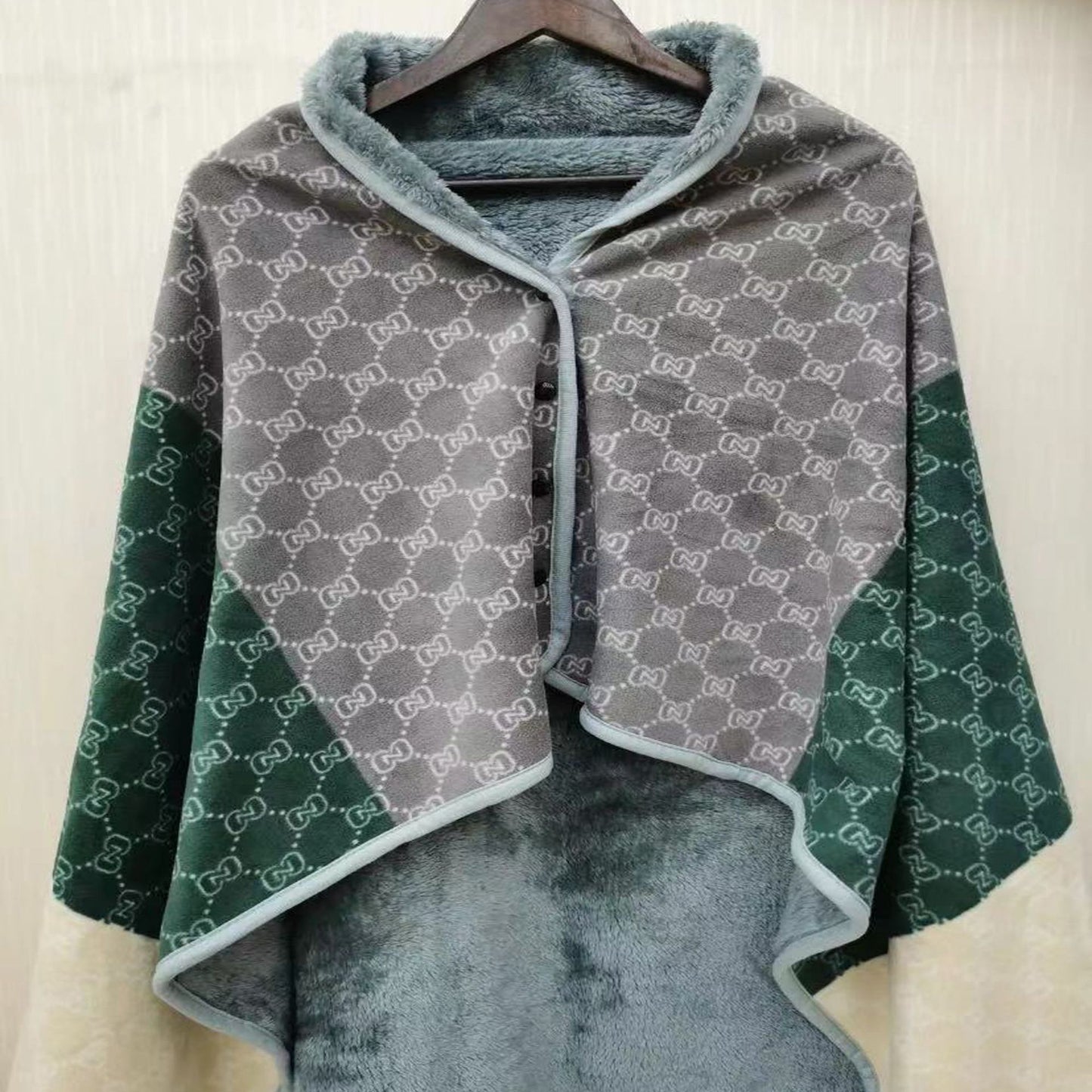 Z26010105日式無印秋冬消費潮蓋毯毛毯披肩針織外銷進口