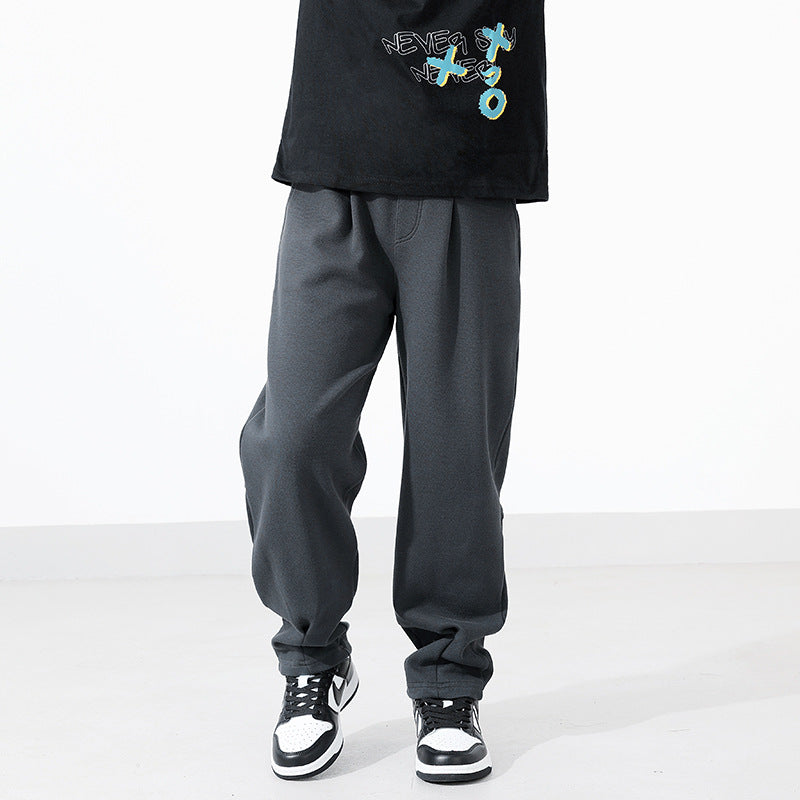 FI25101419童褲秋季韓版新款兒童運動長褲大童加肥平腳褲男童防蚊褲子批發