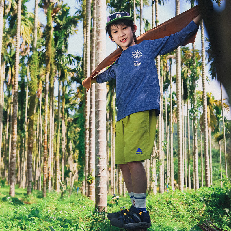 FK26032003山系童裝2026新款兒童長袖t卹涼感速乾上衣中大童夏季戶外t恤(FK開頭~需混搭3件~廠商才有出貨哦)(品質很好,請放心購買)
