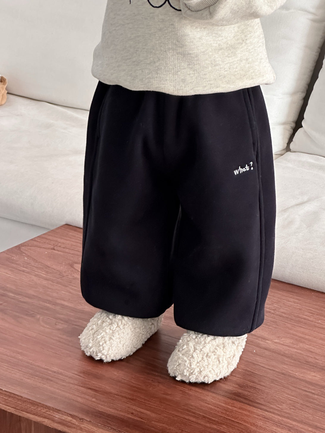 GN26012710兒童服飾冬季2025新款韓版童裝寶寶加厚保暖衣童加絨衛衣套裝