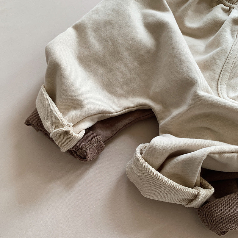 Z26010233寶寶PP褲2026春秋新款男童哈倫褲女寶寶休閒休閒外穿褲子兒童童裝