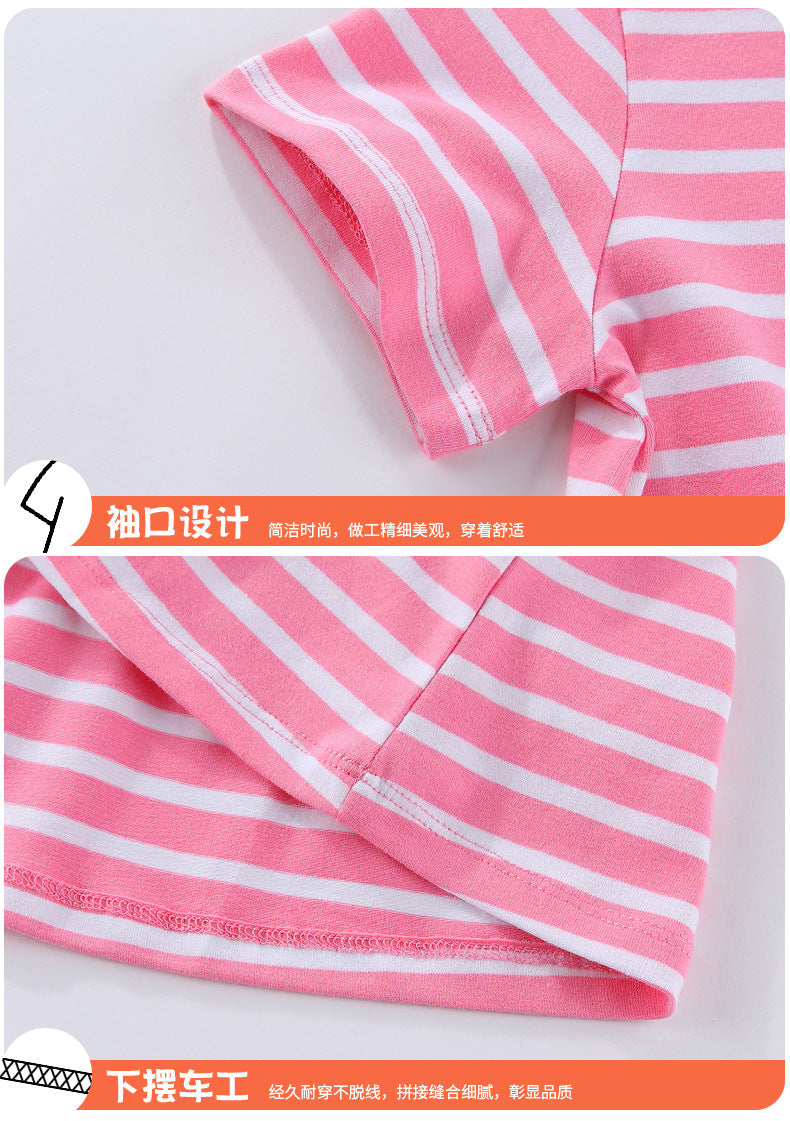 E26040809東南亞夏季夏季女童短袖女童女童女童裝褲