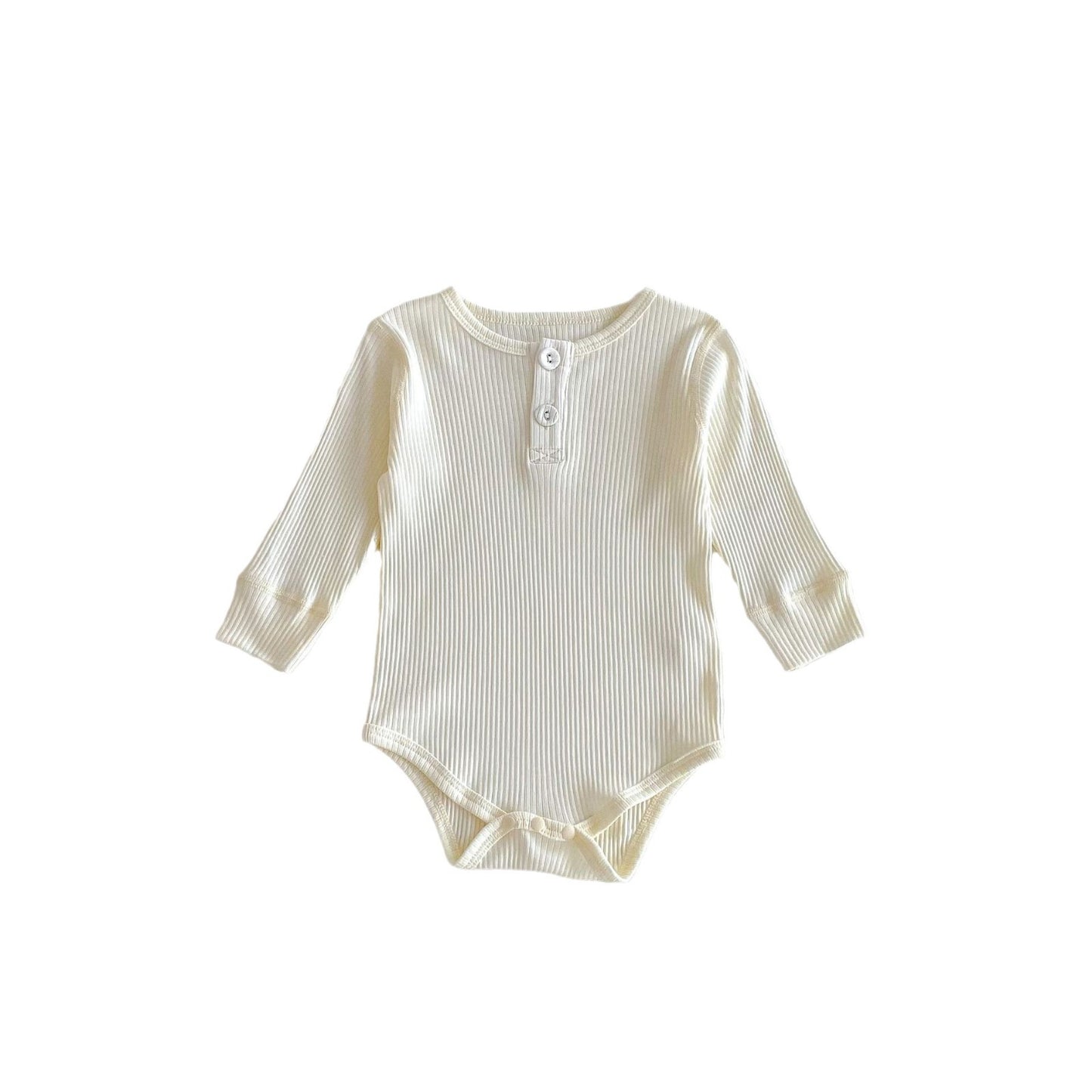 G25092509ins秋季嬰兒娃娃領翻領包屁衣哈衣男女童小清新女寶寶秋連體爬服