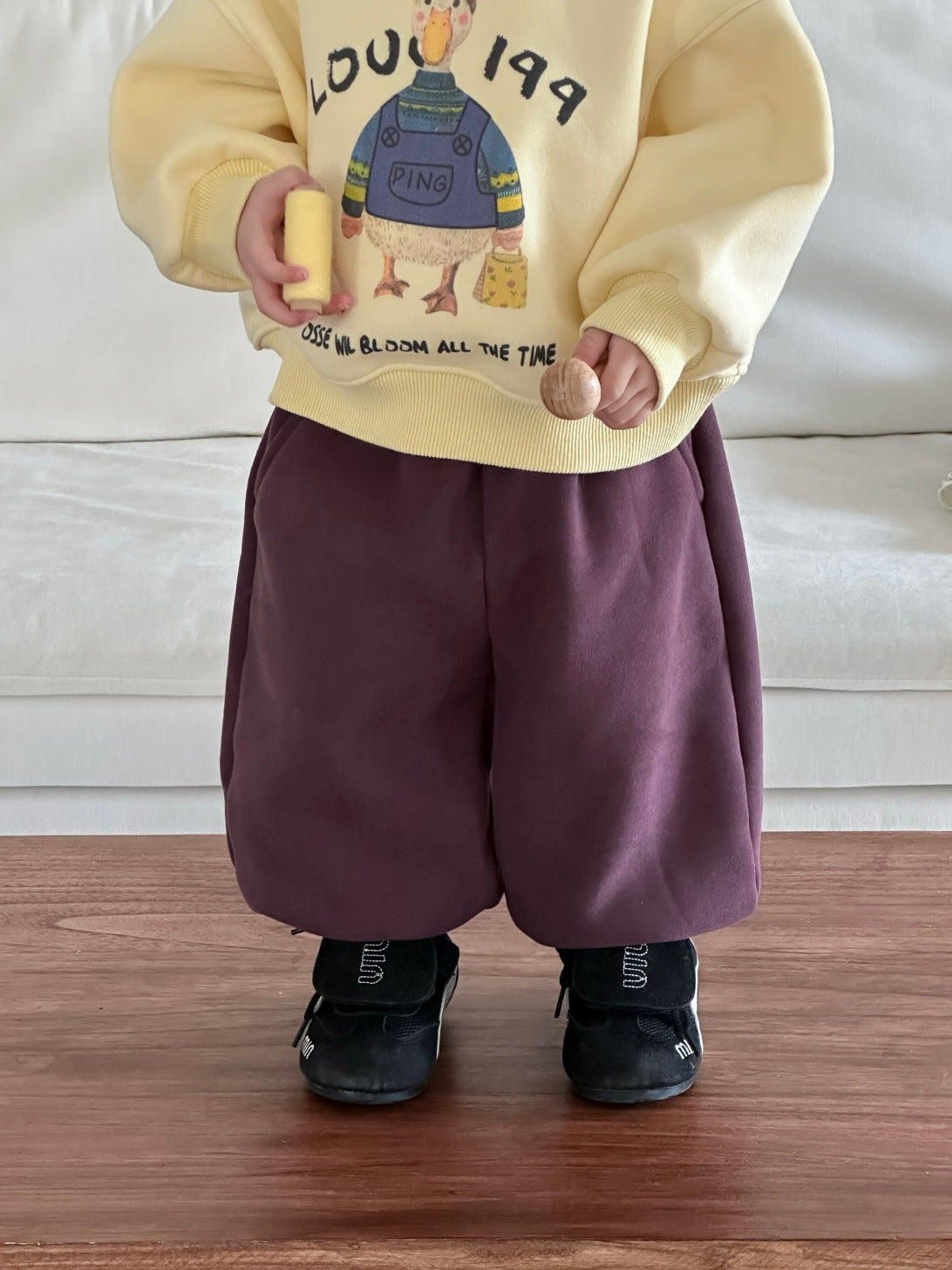 GN26012706男童秋冬季加厚衛衣衛褲2025新款韓版童裝小寶寶冬裝兒童加絨套裝