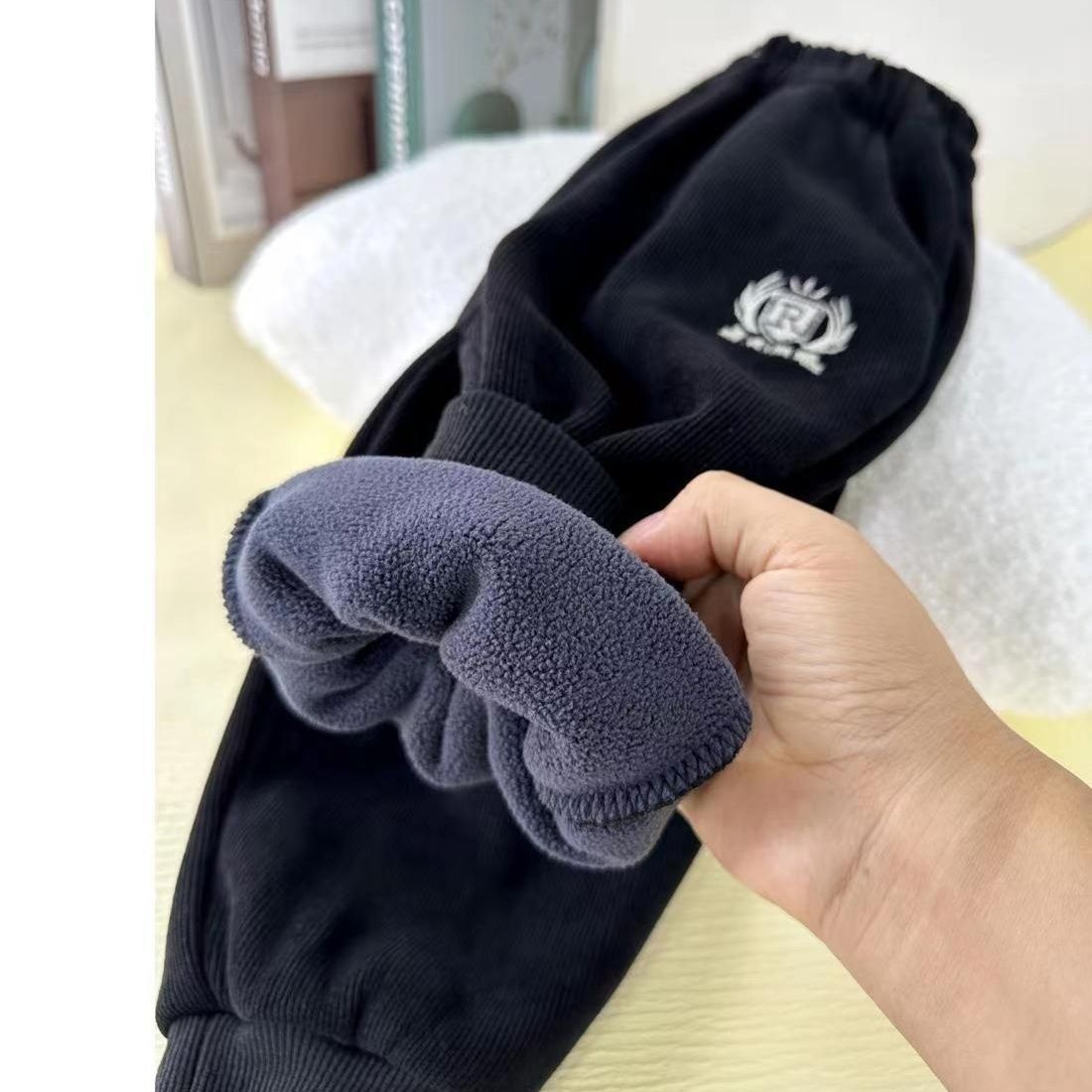 Z26010131兒童裝男童加絨褲子秋冬款2025新款男童冬季加厚中小童運動衛褲潮