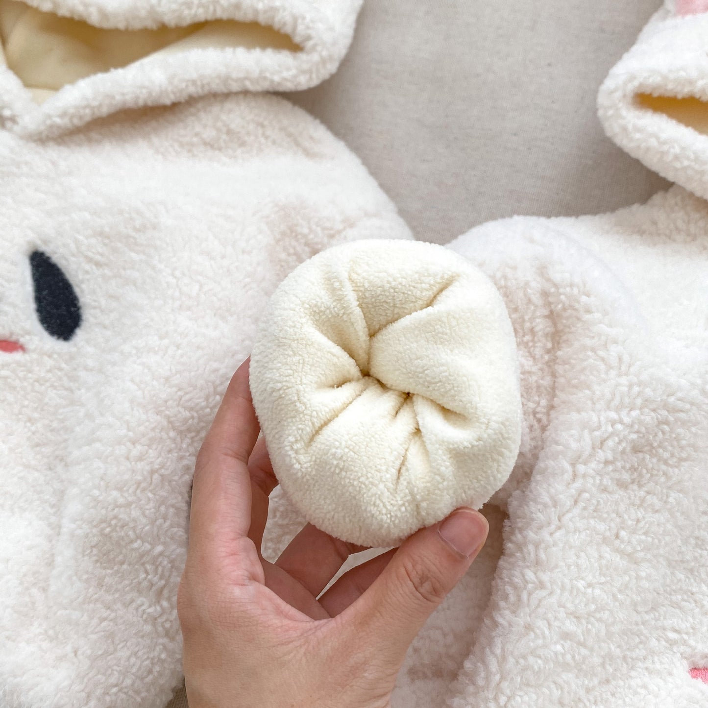 GK25121801寶寶加絨套組超萌卡通連帽上衣條紋褲子寶寶冬季外穿兩件套(➡️2件或2套起,廠商才有出貨)(可以混搭開頭GK商品)