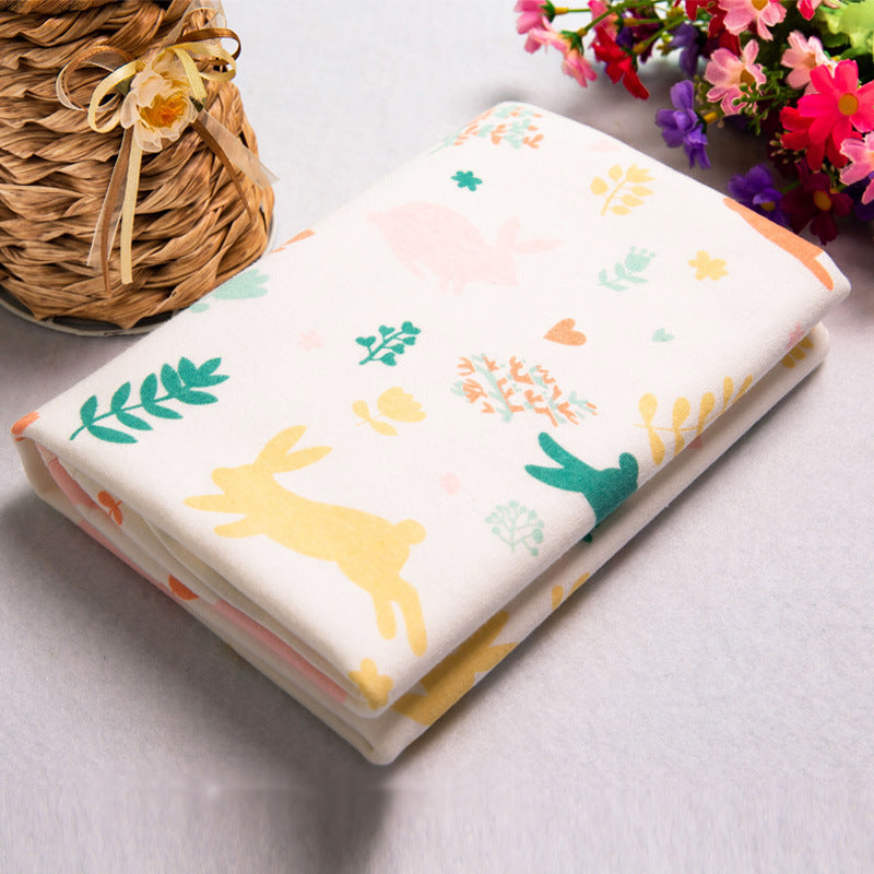 Z25040103寶寶隔尿墊大尺寸新生兒童可水洗純棉透氣防水阿姨月經床單寵物墊