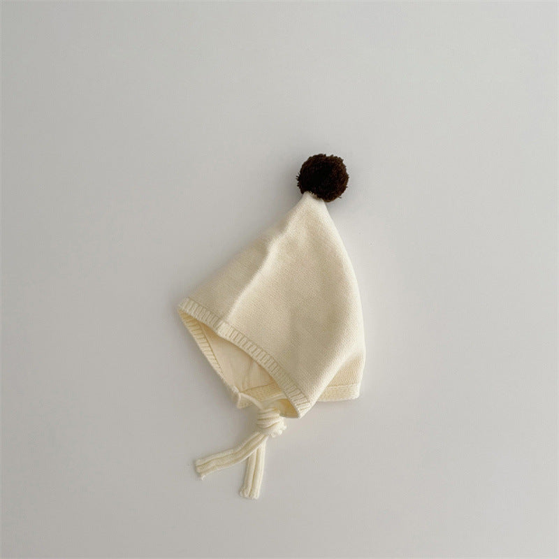 Z26010239秋季韓國兒童帽子冬季新款洋氣針織男童女童寶寶護耳帽批發