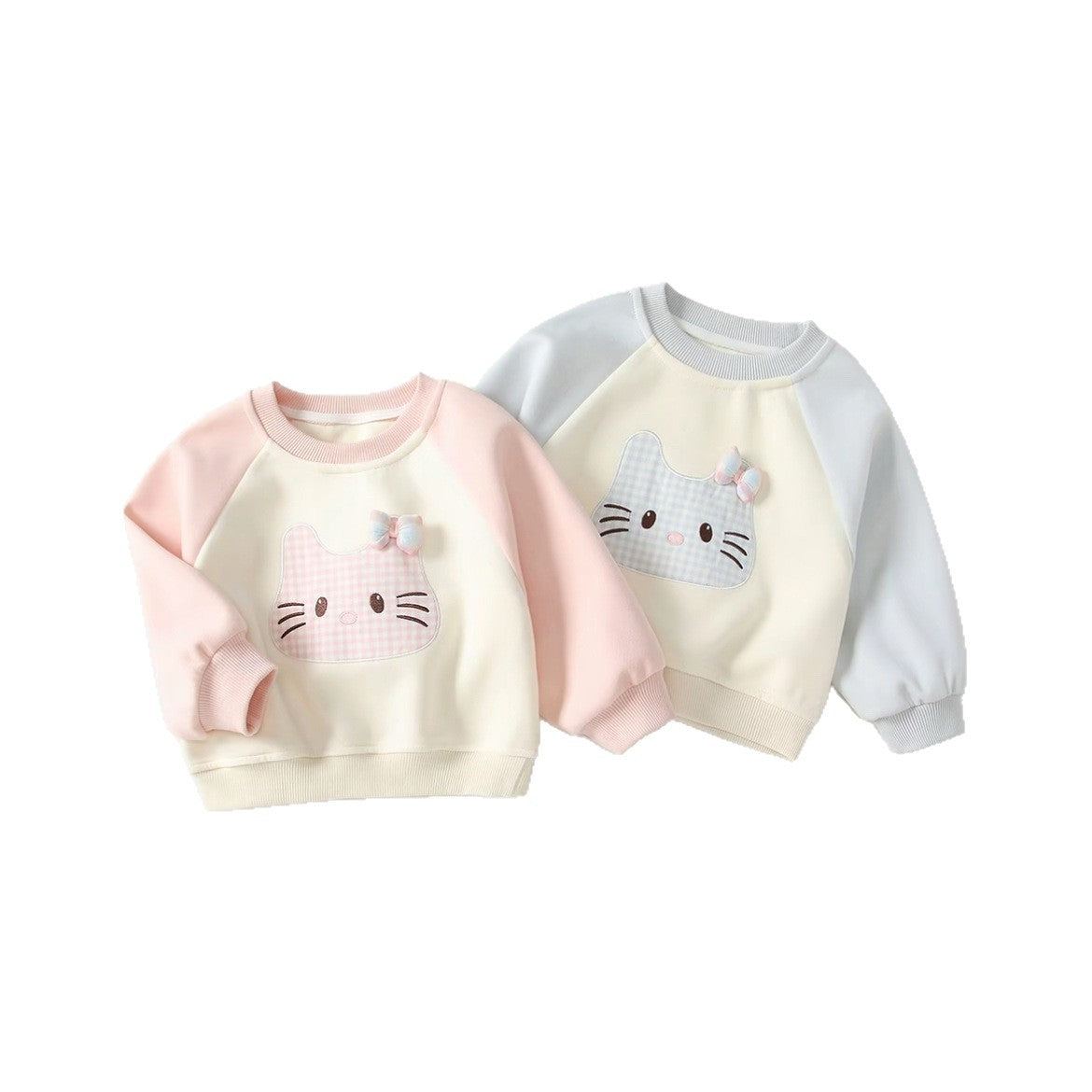 GL25122505女童衛衣秋冬裝2025新寶寶洋氣加絨加厚上衣小童冬季兒童打底衫