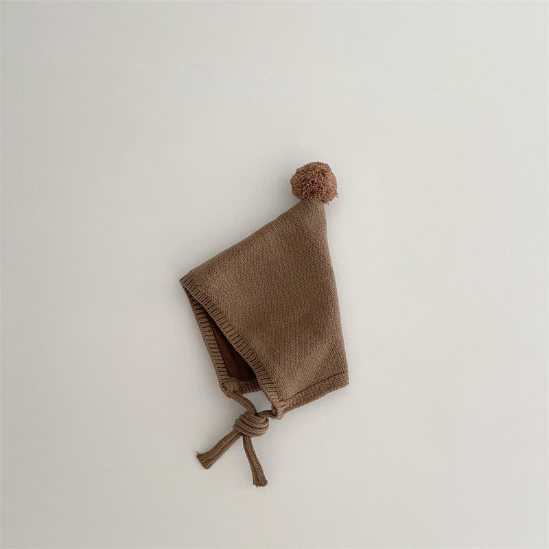 Z26010239秋季韓國兒童帽子冬季新款洋氣針織男童女童寶寶護耳帽批發