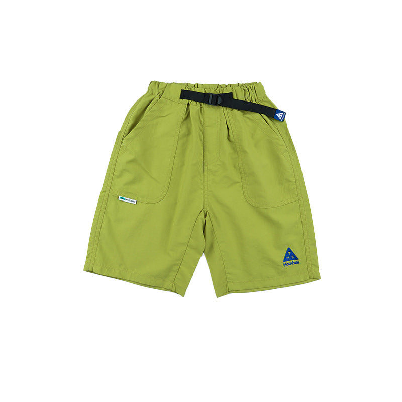 FK26032002山系戶外男童運動短褲2026夏季兒童百搭短褲中大童速乾涼感五分褲(FK開頭~需混搭3件~廠商才有出貨哦)(品質很好,請放心購買)