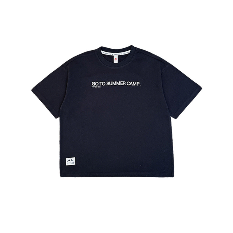 FK26032001山系戶外童裝襯衫夏季新款兒童短袖t男童露營風上衣寶寶棉衣服現貨(FK開頭~需混搭3件~廠商才有出貨哦)(品質很好,請放心購買)