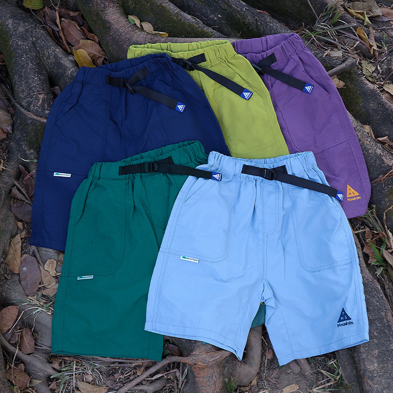 FK26032002山系戶外男童運動短褲2026夏季兒童百搭短褲中大童速乾涼感五分褲(FK開頭~需混搭3件~廠商才有出貨哦)(品質很好,請放心購買)