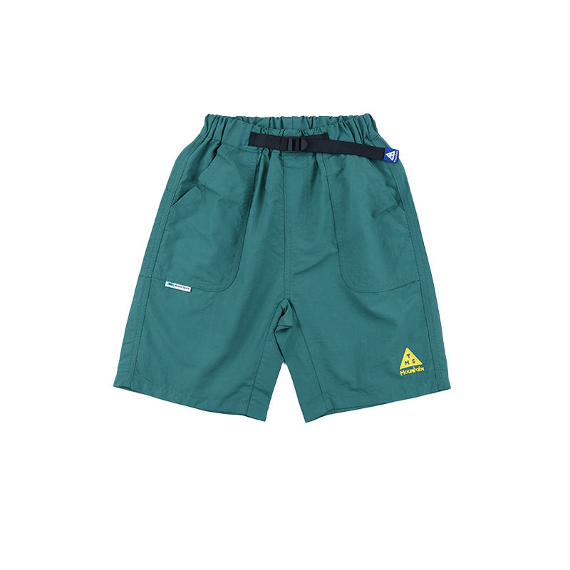 FK26032002山系戶外男童運動短褲2026夏季兒童百搭短褲中大童速乾涼感五分褲(FK開頭~需混搭3件~廠商才有出貨哦)(品質很好,請放心購買)