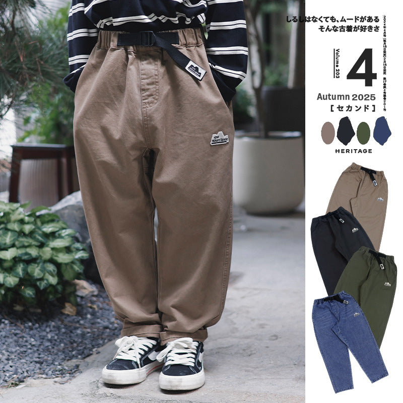 FK26032007現貨兒童褲子 新款男童機能工裝褲 戶外耐磨長褲 青少年直筒褲(FK開頭~需混搭3件~廠商才有出貨哦)(品質很好,請放心購買)