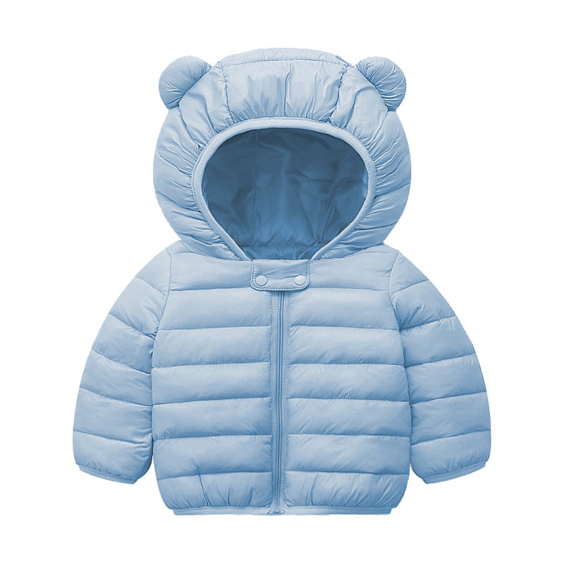 Z25120103童裝兒童棉衣寶寶棉服男童女童秋冬季保暖裙子外套嬰兒冬裝上衣