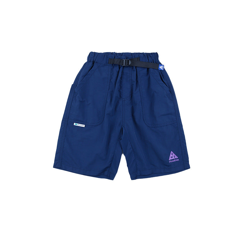 FK26032002山系戶外男童運動短褲2026夏季兒童百搭短褲中大童速乾涼感五分褲(FK開頭~需混搭3件~廠商才有出貨哦)(品質很好,請放心購買)