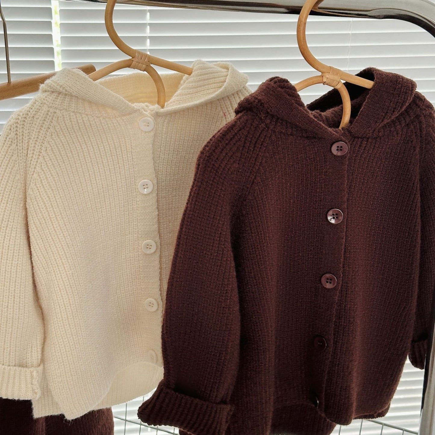 CF25091917韓版兒童秋冬季女孩可愛針織毛衣裙子童裝親子裝休閒加厚套裝