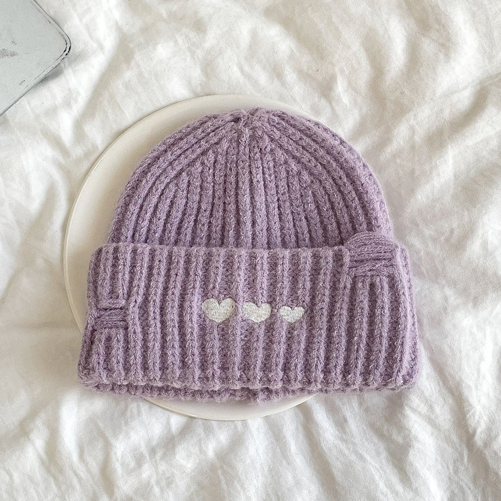 Z26010236新款兒童帽子圍巾復古鎖邊針織麻花圍巾加厚保暖男童女童二件套帽(2件起批)