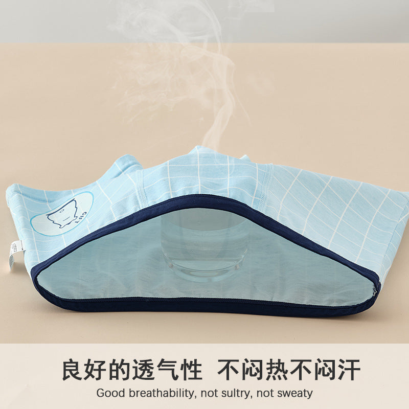 Z25040110男童內褲純棉批發兒童中大童短褲青少年男生a類平角四角寶寶底褲