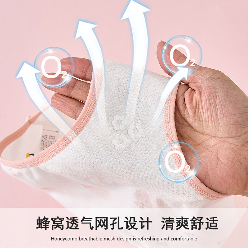 SB26030201兒童內褲女童純棉
A類棉三角褲女孩小童中大童不夾屁屁