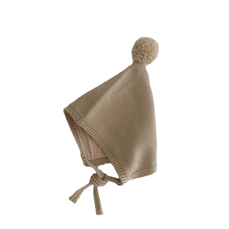 Z26010239秋季韓國兒童帽子冬季新款洋氣針織男童女童寶寶護耳帽批發