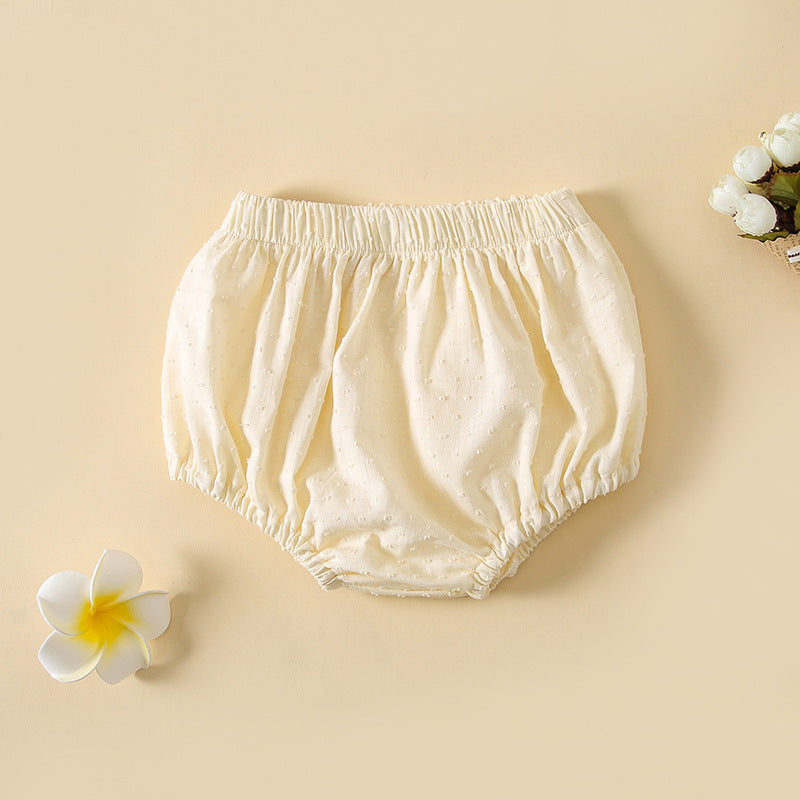 GF25061702ins韩版夏季韩国婴儿可爱印花潮搭大PP南瓜短裤男女宝宝宽松 裤子