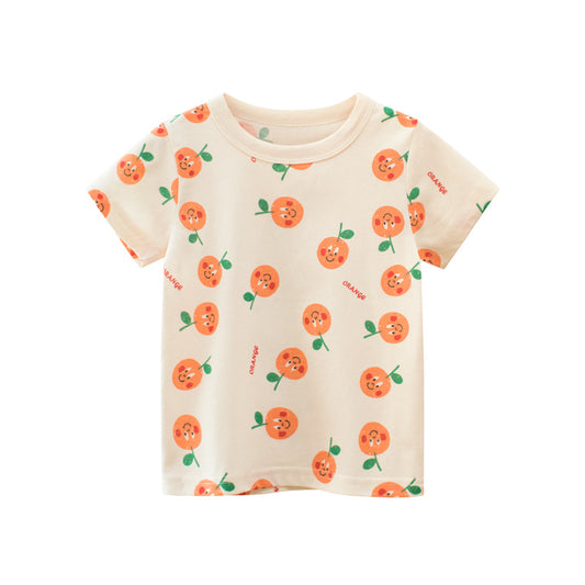 D23041819夏季新款韓版女童短袖T恤