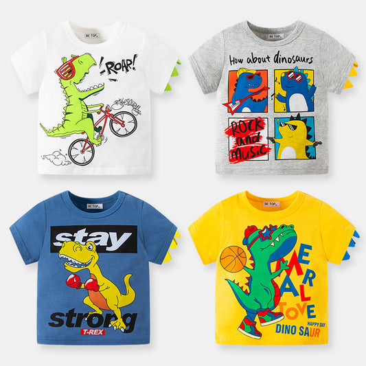 B23032514夏季男童恐龍造型T恤