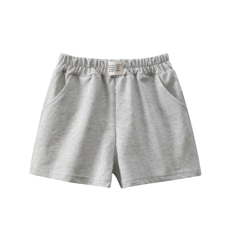 D23041801夏季新款女童短褲兒童運動褲子